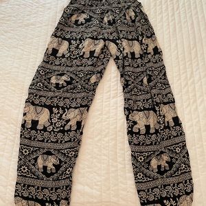 Boho printed pants